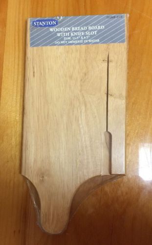 11 Wooden Bread Boards w/ Knife Slot (11.5&#034;x5.5&#034;) Stanton Item #69B