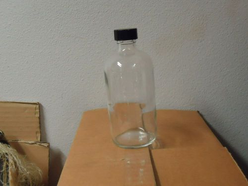 Fisherbrand glass clear boston round bottles 250 ml for sale