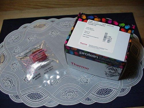 Thermo Scientific 87722 Slide-A-Lyzer 0.5ml Cap Dialysis Cassette G2 Box of 10