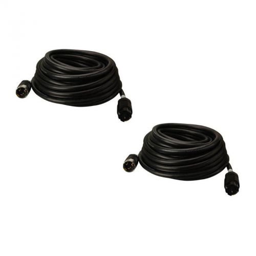 Coleman Cable 01919 50A Twist-Lock 100&#039; Generator Power Extension Cords, 2-Pack