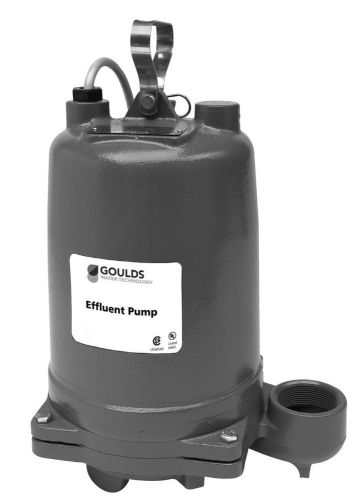 Goulds we1512h 1.5 hp 230 volts submersible effluent pump 1ph for sale