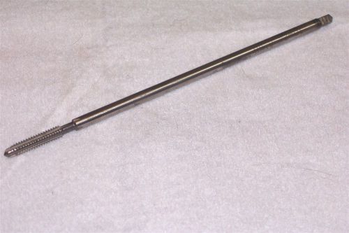 Unknown make #10-24 unc threading tap. 4 flute extended 6&#034; shank taper style tap for sale