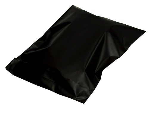 100 7&#034;x10&#034; 180x250 Black Mailer Envelope Polyethylene Self-Sealing Thekoreastyle