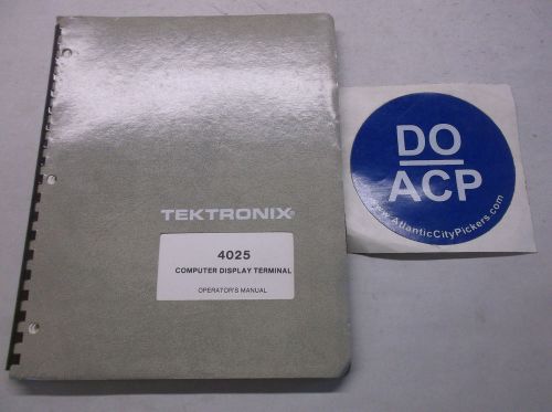 TEKTRONIX  8500 MDL SERIES TRIGGER TRACE ANALYZER USERS MANUAL 070-3760-00