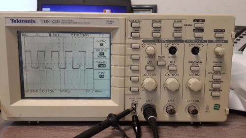Tektronix TDS 220 Digital Real-Time Oscilloscope