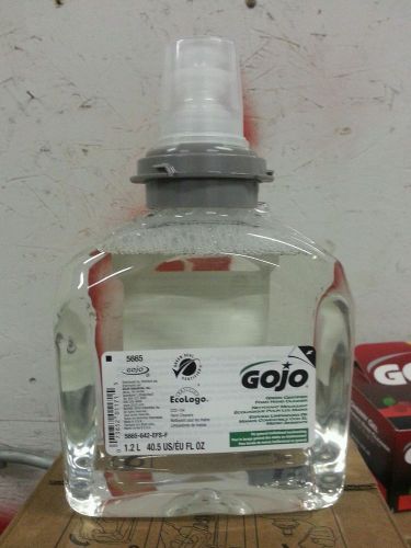 Gojo 5665-02 1200 ml green certified foam hand cleaner case of 2 for sale