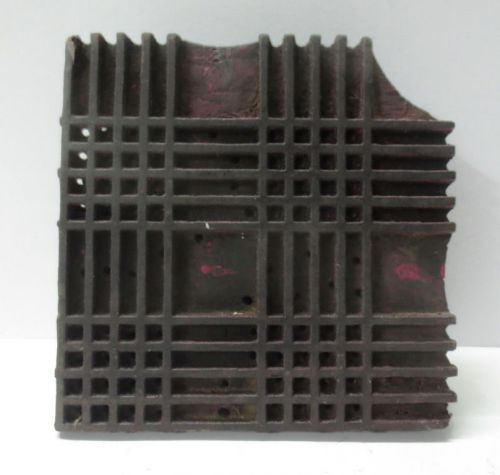 WOOD HAND CARVED TEXTILE PRINT FABRIC CLAY BATIK BLOCK STAMP WALLPAPER DESIGN 07