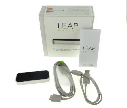 LEAP Motion LM-010 Silver/Black Tone Interactive Computer Motion Controller IOB