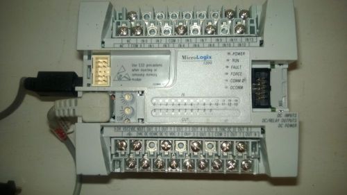 Allen Bradley Micrologix 1200 24 Point Controller 1762-L24BXBR
