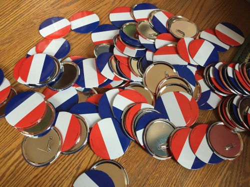 Patriotic Name Badges Red White And Blue