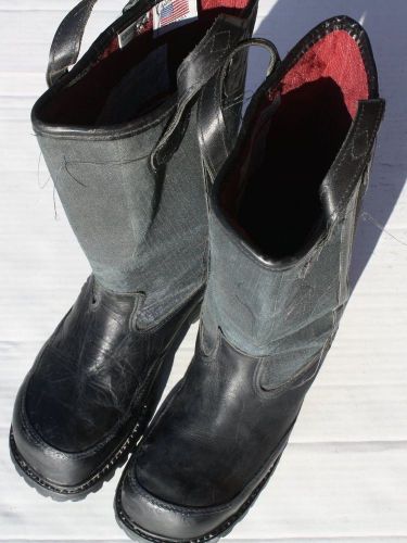 Men&#039;s crosstech firefighter boots sz 9.5 for sale