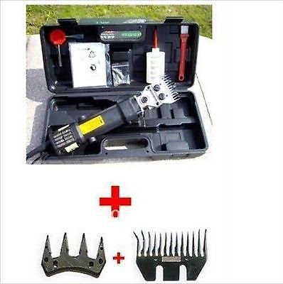 NEW 350W Electric SHEEP / GOATS SHEARING CLIPPER SHEARS w/ extra curling blade