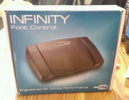 Infinity in-usb2 digital foot control with usb computer plug-untested for sale