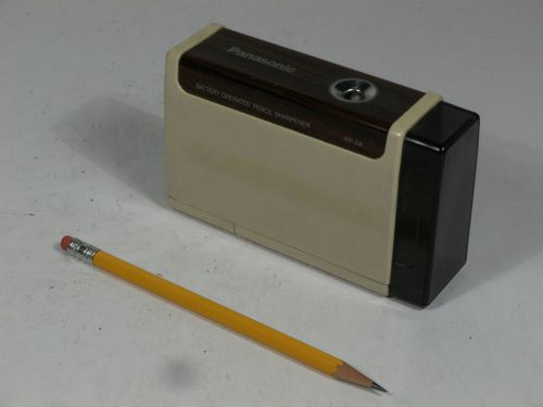 VINTAGE PANASONIC KP-2A BATTERY OPERATED PENCIL SHARPENER-TESTED, WORKS GREAT