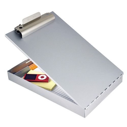 Portable Storage Clipboard, Legal, Silver 11019