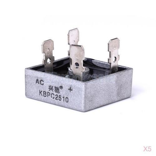 5x kbpc-2510 kbpc2510 25a amp 1000v volt diode bridge rectifier -55to+150c? for sale