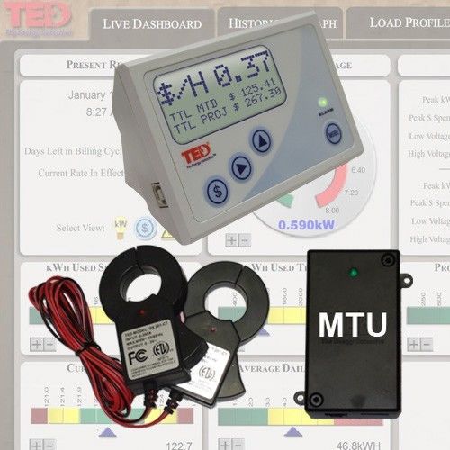 TED The Energy Detective Electricity Monitor TED 1001