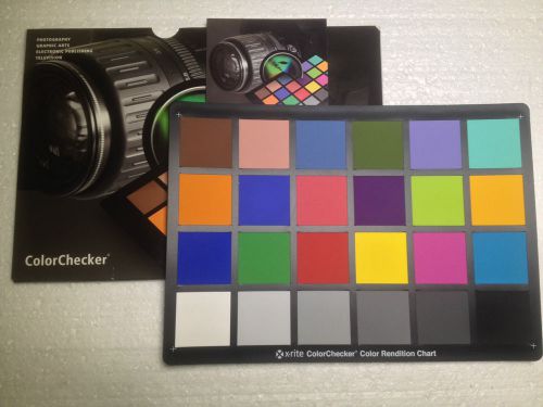 X-rite ColorChecker Color Rendition Chart