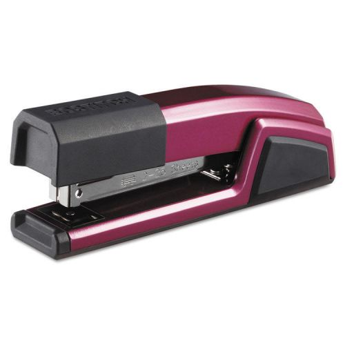 Antimicrobial full strip metal stapler, 25-sheet capacity, magenta wine metallic for sale