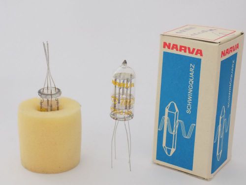 1x Narva E172 - 411.805KHz - Crystal Quartz Oscilator Vacuum Tube