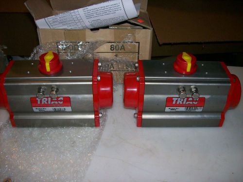 Triac double acting rack  &amp; pinion actuator 2r80da for sale