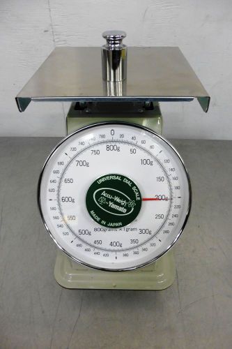 A114572 yamato accu-weigh universal dial scale, 800grams x 1gram for sale