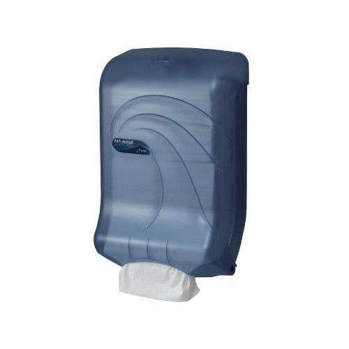 San Jamar Large Capacity Ultrafold Multi /C-Fold Towel Dispenser in Blue
