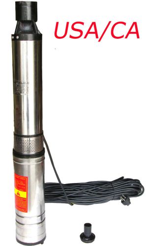 Brand New220V Stainless steel submersible deep well  pump Submersible Deep Well