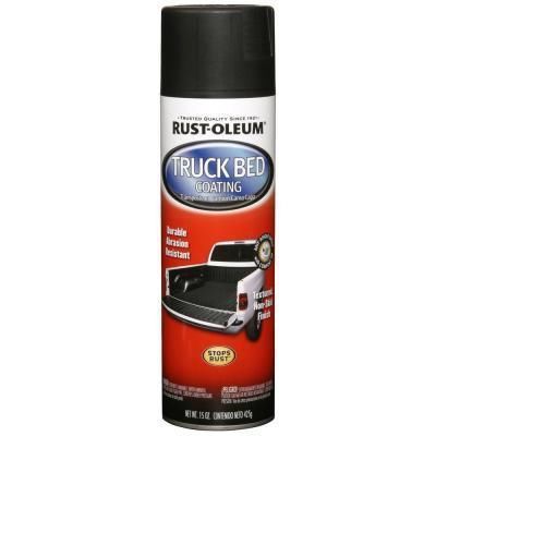 Rust-oleum 248914 truck bed coating spray, black, 15 oz for sale