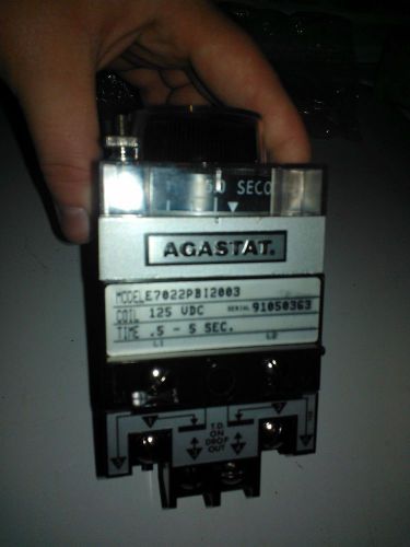 Agastat Timing Relay 0.5 - 5 Seconds