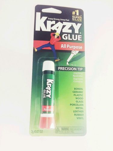 Krazy glue all-purpose precision tip #1 super glue for sale