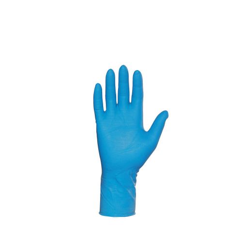 Disposable Gloves, Latex, S, Blue, PK50 SG-375-S