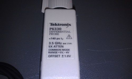 Tektronics p6330 differental probe for sale