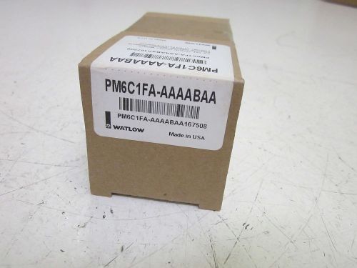 WATLOW EZ-ZONE PM6C1FA-AAAABAA TEMPERATURE CONTROLLER  *NEW IN A BOX*