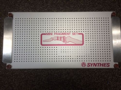 Synthes Mini Fragment Instrument Case