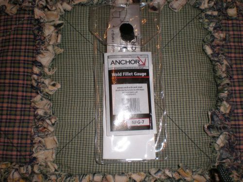 Anchor Brand weld fillet gauge