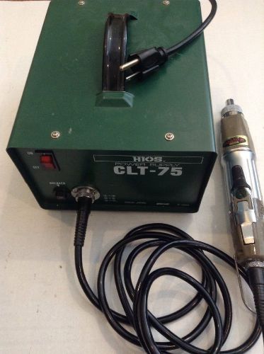 HIOS CLT-75 Power Supply H10S With A-6500 High Speed - High Torque Screwdriver