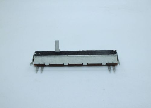 88mm Single-Gang A10K 10K Audio Taper Slide Potentiometer 60mm Travel Side Pins