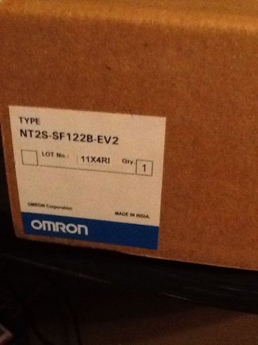Omron NT2S-SF122B-EV2, New, NT2SSF122BEV2, Fast Shipping
