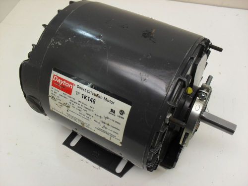 Dayton 1k146 direct drive fan motor 1/3-1/9 hp two speed 1725/1140 rpm 115 volts for sale