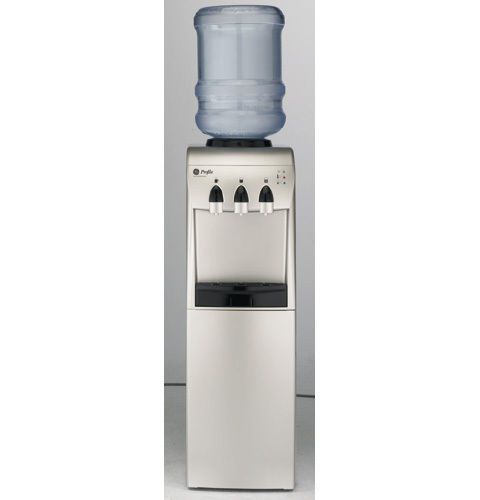 GE Profile GXCF25FBS Deluxe silver Water Cooler &amp; Dispenser Mini Fridge Top Load