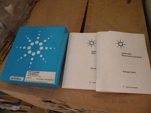 NEW AGILENT G3170-64006 HW USER INFO KIT 5975C PARTS (ONLY MANUAL)