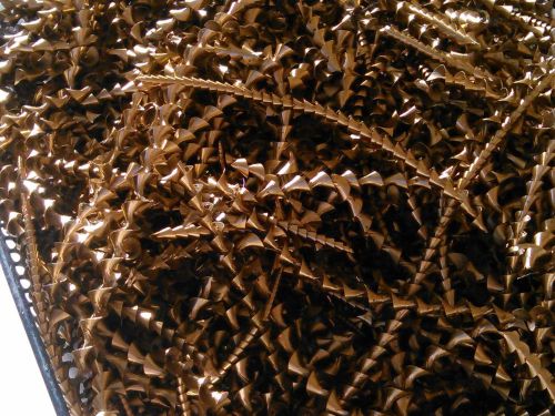 1 LB Bronze Spiral waved metal 1 Pound For projects science arts crafts