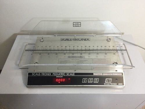 SCALE-TRONIX ST 4800 PEDIATRIC MEDICAL SCALE Infant Baby 5 Gram Diaper Weighing