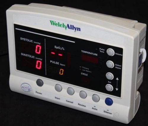 Welch Allyn 52000 Series Patient Monitor Vital Signs SPO2 NR Free Shipping!