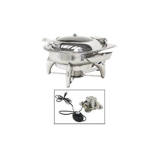 Buffet enhancements electric new age round chafing dish for sale