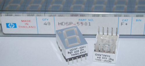 SEVEN SEGMENT DISPLAY HP HDSP-5501 F+