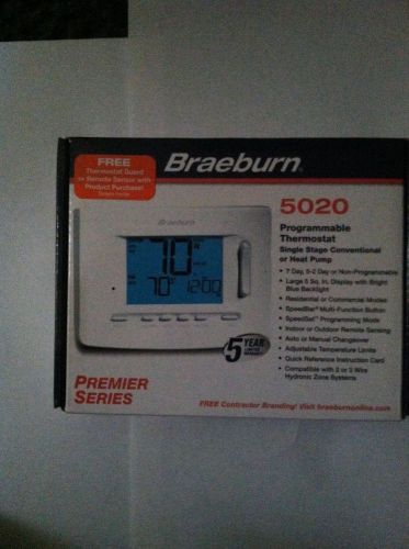 New Braeburn 5020 Programmable Thermostat.