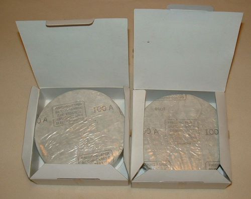 200 Pcs.Sand Paper 6 Inch Silicone Carbide Disc 100 Grit Plain Back Mercer