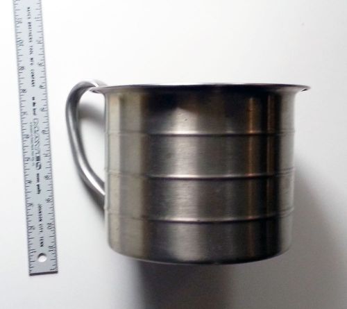VOLLRATH Stainless Steel Beaker w/ Handle SS 4 Quart  #79540 Darkroom Laboratory